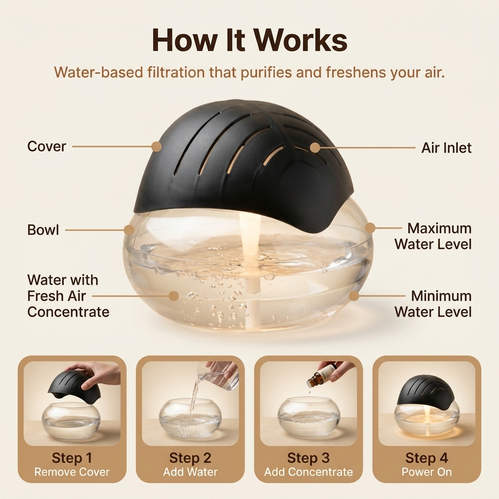 AquaMizer™ Air Purifier