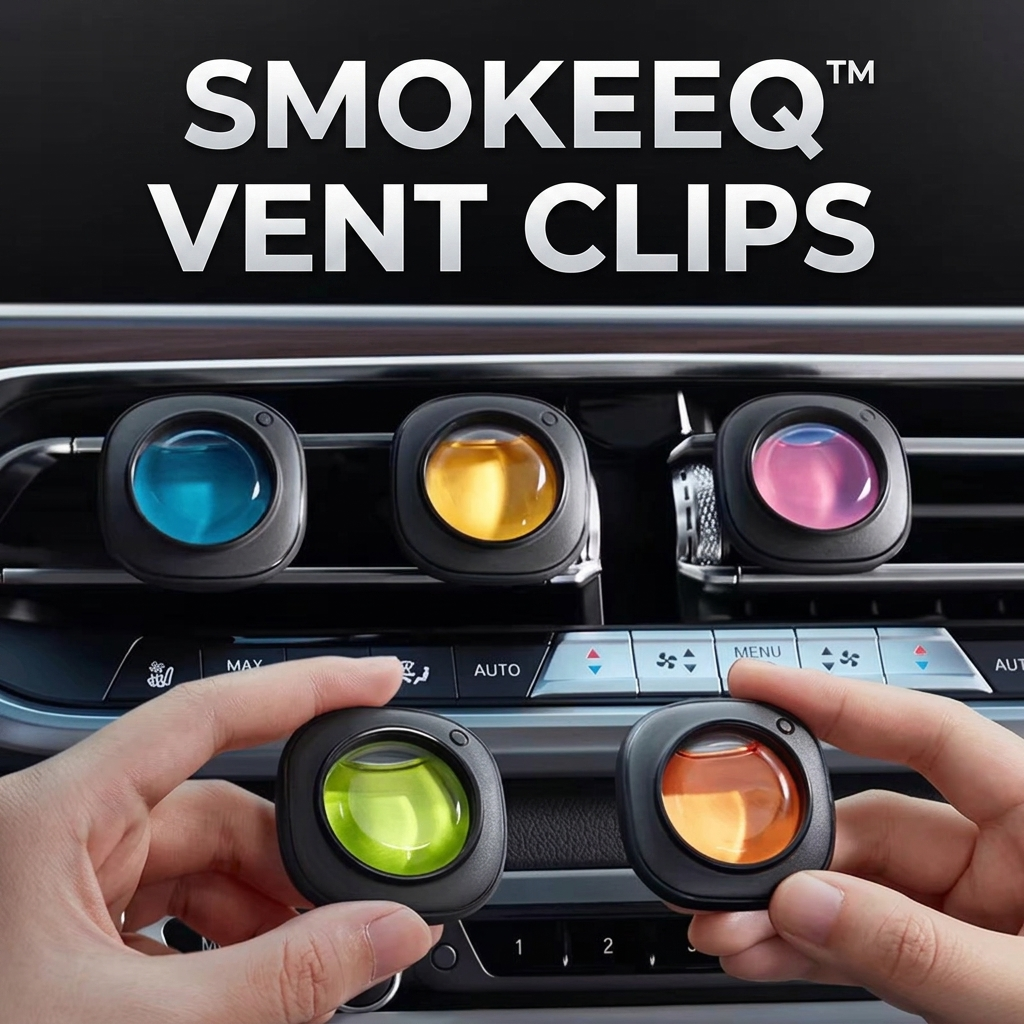 3x Anti-Smoke Car Fresheners