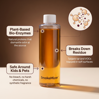 SmokeMizer™ Blue Light & Enzyme Deodorizer