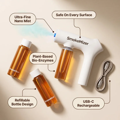 SmokeMizer™ Blue Light & Enzyme Deodorizer